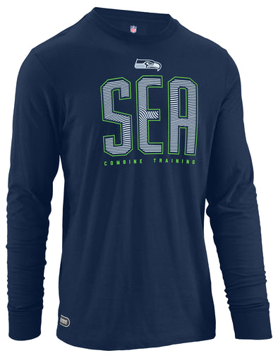 Outerstuff NFL Men's Seattle Seahawks Record Setter Long Sleeve Tee