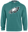 Zubaz NFL Men's Philidelphia Eagles Team Color Primary Logo With Zebra Hood Liner