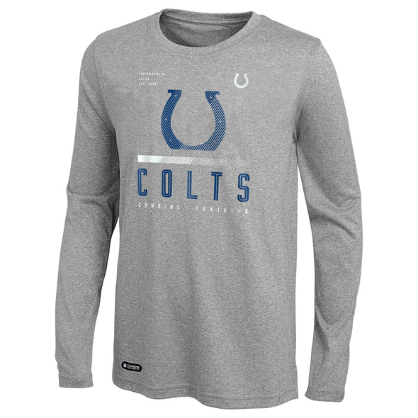 Outerstuff NFL Men's Indianapolis Colts Red Zone Long Sleeve T-Shirt Top