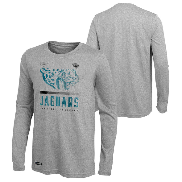 Outerstuff NFL Men's Jacksonville Jaguars Red Zone Long Sleeve T-Shirt Top
