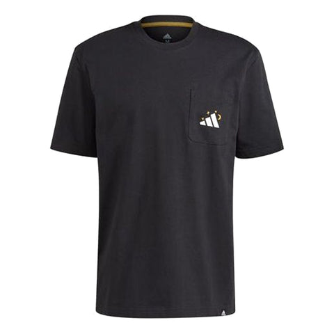 Adidas Men's Mandala Graphic Tee, Black