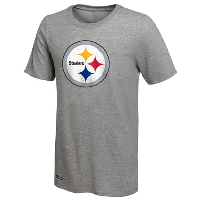 Outerstuff NFL Men's Pittsburgh Steelers Primary Stadium Logo Tee