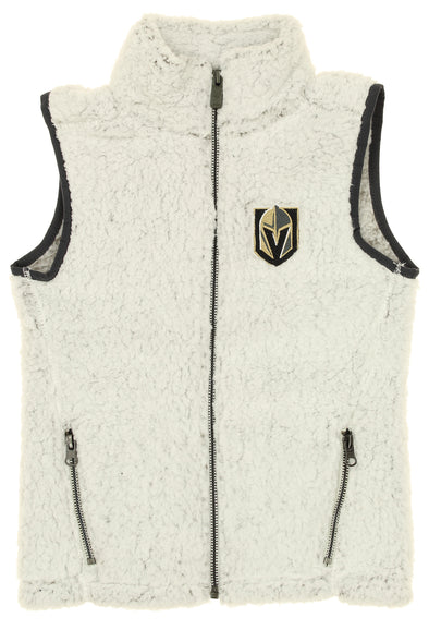 Outerstuff NHL Little Girls (4-6X) Las Vegas Golden Knights Honored Teddt Fleeve Vest