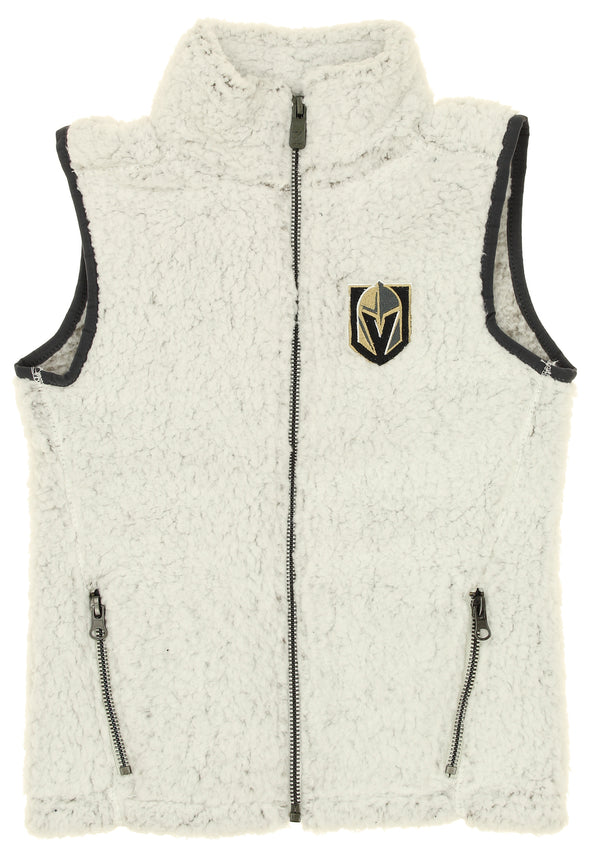 Outerstuff NHL Little Girls (4-6X) Las Vegas Golden Knights Honored Teddt Fleeve Vest