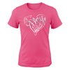 Outerstuff NFL Youth Girls Carolina Panthers All Your Heart Shirt