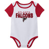 Outerstuff NFL Infant Unisex Atlanta Falcons Variety 3-Pack Set
