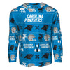 Outerstuff NFL Kids (4-7) Carolina Panthers All-Over-Print Winter Pajamas Set