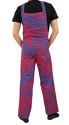 Zubaz NFL Unisex Zebra Lightweight Bib, Buffalo Bills