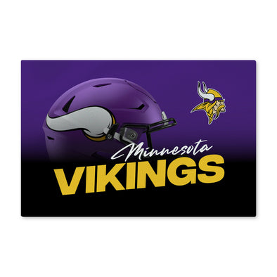 Northwest NFL Minnesota Vikings Headspace Washable Area Floor Rug, 20" x 32"