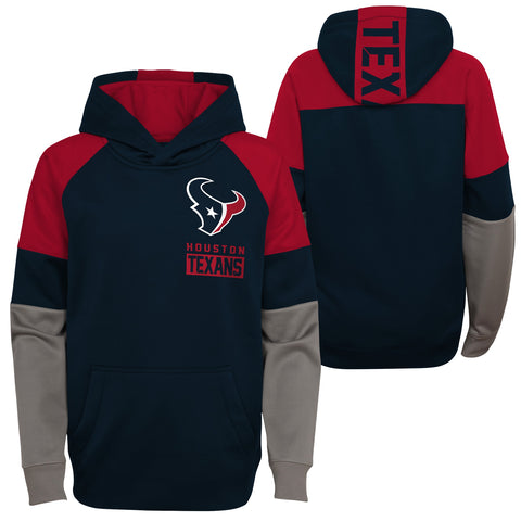 Outerstuff NFL Kids Houston Texans Play Action Performance Fleece Hoodie