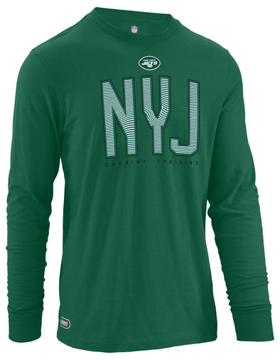 Outerstuff NFL Men's New York Jets Record Setter Long Sleeve Tee