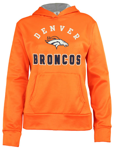 Outerstuff NFL Youth Girls Denver Broncos Arch Team Hoodie