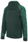Zubaz NFL Men's Green Bay Packers Elevated Logo Viper Hoodie