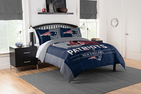 Northwest New England Patriots Full/Queen Printed Comforter Set