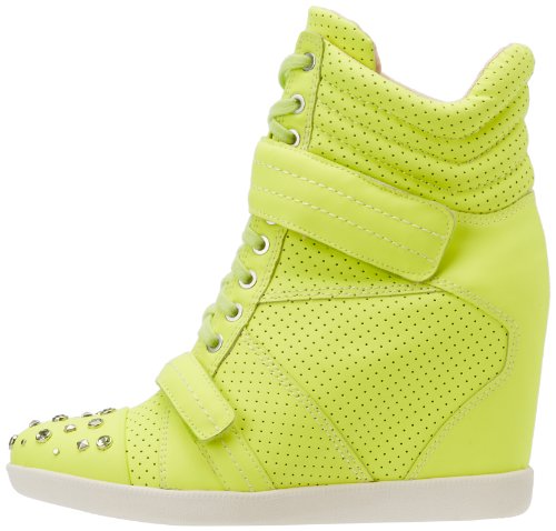 Boutique 9 Women's Nevan Fashion Sneakers Heels, Yellow