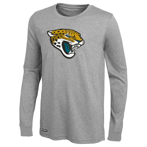 Outerstuff NFL Men's Jacksonville Jaguars Primary Stadium Logo Long Sleeve Tee