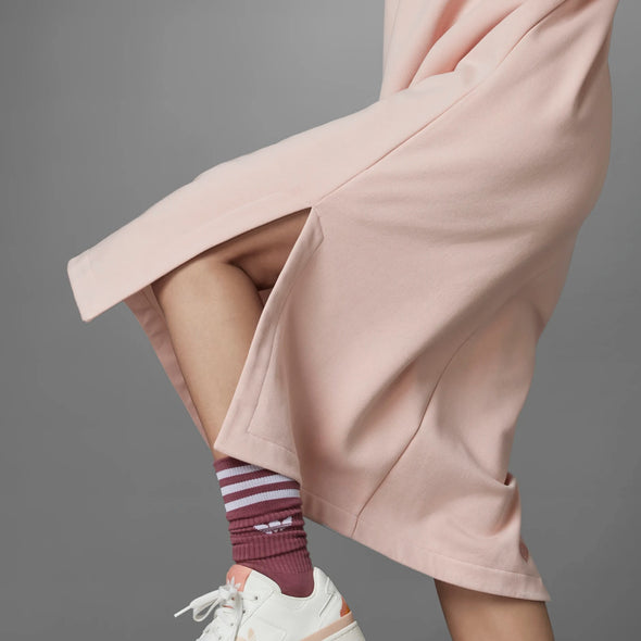 Adidas Women's Sportswear Fleece Dress, Vapour Pink