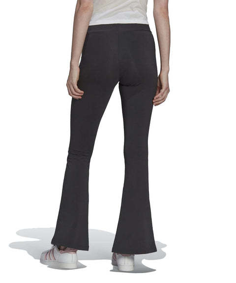 Adidas Originals Women's Flared High Waisted Tights, Carbon