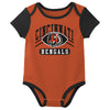 Outerstuff NFL Infant Unisex Cincinnati Bengals Variety 3-Pack Set