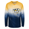 Outerstuff NHL Youth Boys Nashville Predators Break Away Sublimation T-Shirt