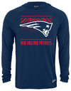 Zubaz NFL Men's Light Weight Team Color Hoodie, Alternate Tunnel Logo, New England Patriots