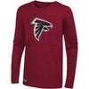 Outerstuff NFL Men's Atlanta Falcons Side Drill Long Sleeve Shirt