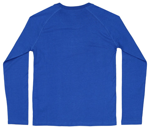Outerstuff NHL Youth Boys New York Islanders Intent Raglan Long Sleeve T-Shirt