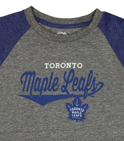 Outerstuff NHL Youth Boys Toronto Maple Leafs Hockey Roots Triblend T-Shirt