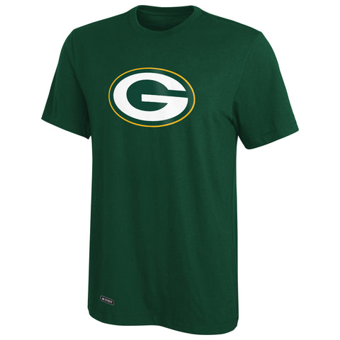 Outerstuff NFL Men's Green Bay Packers Primary Stadium Logo Tee