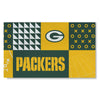 Northwest NFL Green Bay Packers Colorblock Washable Area Living Rug, 36" X 60"