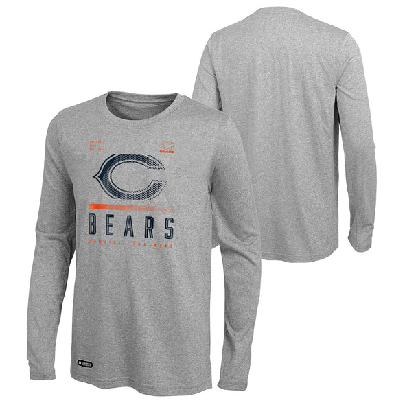 Outerstuff NFL Men's Chicago Bears Red Zone Long Sleeve T-Shirt Top