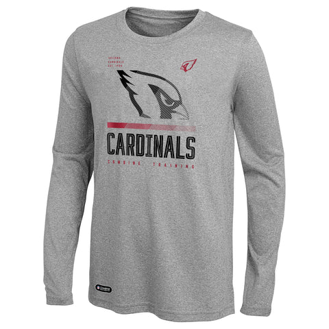 Outerstuff NFL Men's Arizona Cardinals Red Zone Long Sleeve T-Shirt Top