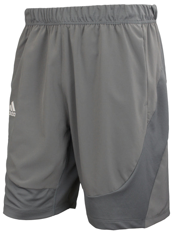 Adidas Men's Unlined Half Knit Shorts, Tegrfo/White
