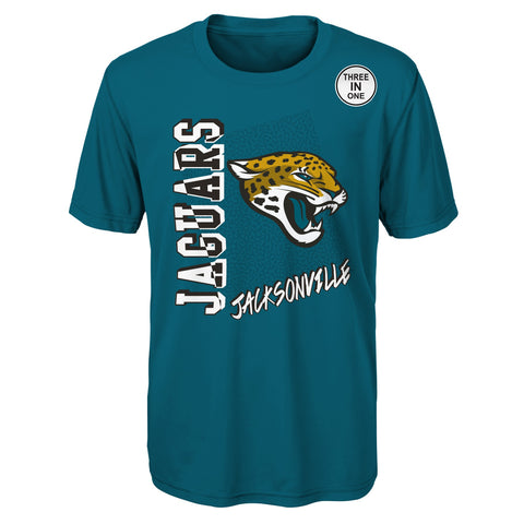 Outerstuff NFL Kids Jacksonville Jaguars For The Lover Of The Game 3-in-1 Combo T-Shirt