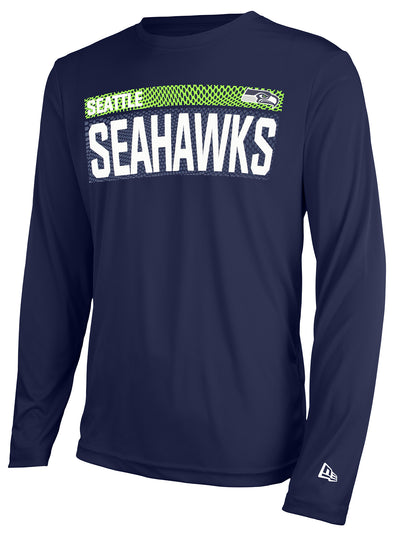 New Era NFL Men's Seattle Seahawks Blitz Performance Long Sleeve T-Shirt