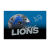 Northwest NFL Detroit Lions Headspace Washable Area Floor Rug, 20" x 32"