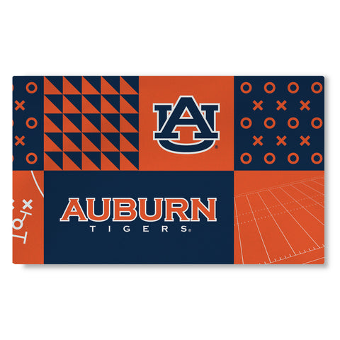 Northwest NCAA Auburn Tigers Colorblock Washable Area Living Rug, 36" x 60"
