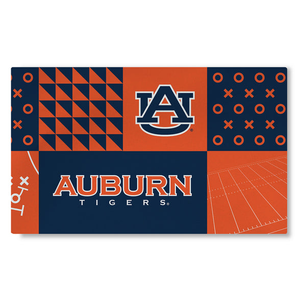 Northwest NCAA Auburn Tigers Colorblock Washable Area Living Rug, 36" x 60"