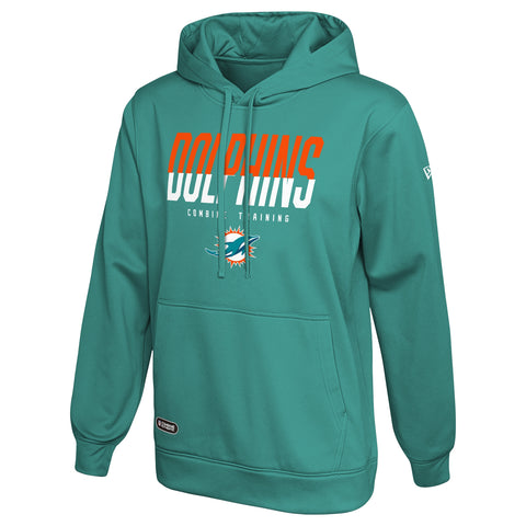 New Era NFL Men's Miami Dolphins Big Stage Team Color Hoodie