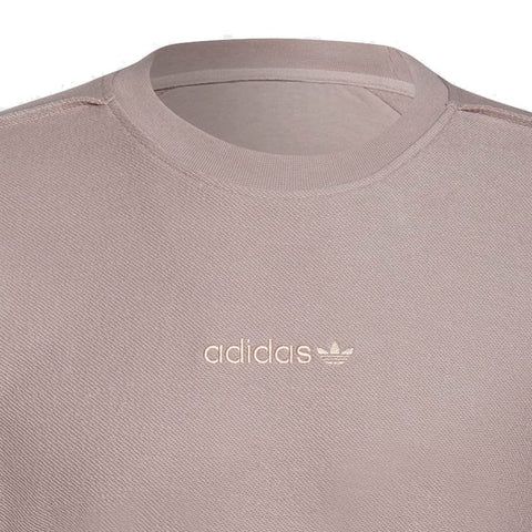Adidas Originals Men's Round Neck Loopback Sweatshirt, Flock