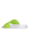 Prince Men's PALMS Slides Sandals, White-Neon