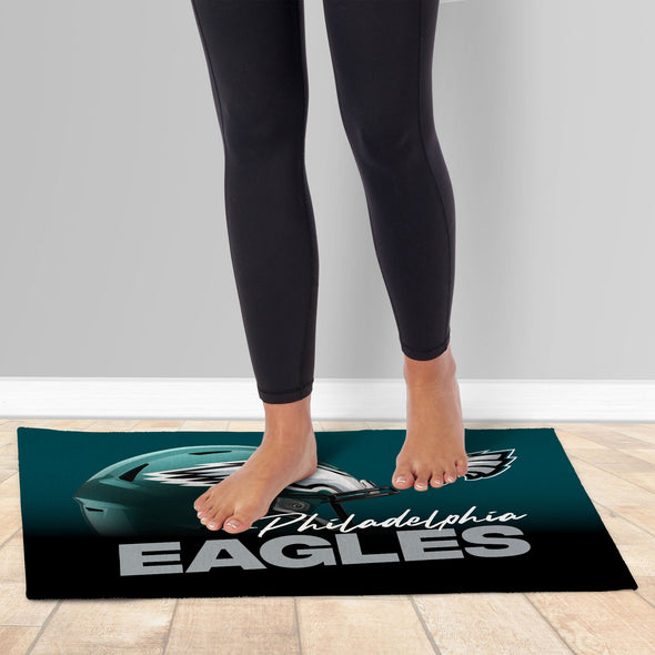 Northwest NFL Philadelphia Eagles Headspace Washable Area Floor Rug, 20" x 32"