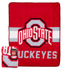 Northwest NCAA Ohio State Buckeyes Singular Silk Touch Throw Blanket, 45"x60"