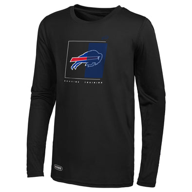 Outerstuff NFL Men's Buffalo Bills Too Tough Long Sleeve Dri-Tek T-Shirt