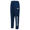 Outerstuff NFL Men's Denver Broncos Side Line Elastic Tech Joggers