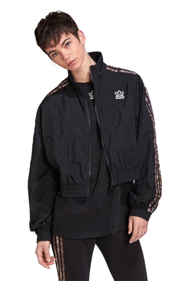 Adidas Originals Women's Windbreaker Jacket, Black