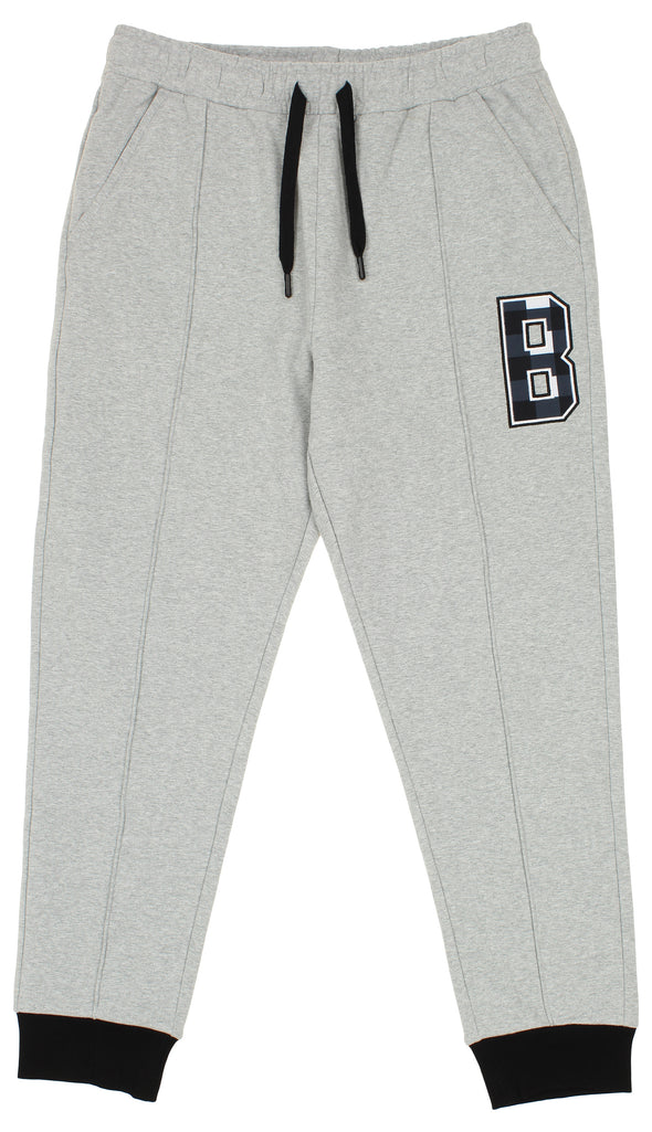 FISLL NBA Men's Brooklyn Nets Jogger, Heather Gray