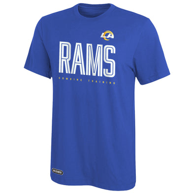 Outerstuff NFL Men's Los Angeles Rams Huddle Top Performance T-Shirt