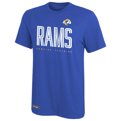 Outerstuff NFL Men's Los Angeles Rams Huddle Top Performance T-Shirt