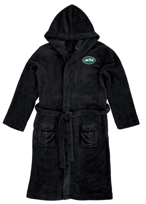 Nortwest NFL Men's New York Jets Silk Touch Bathrobe, 26" x 47"